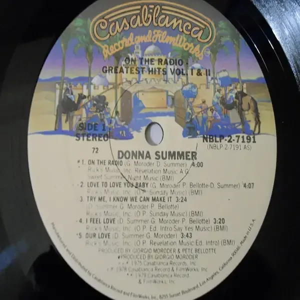 Donna Summer - Greatest Hits 2xLP Vinyl Record For Sale