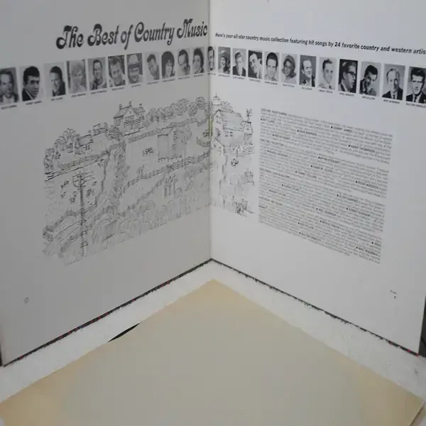 The Best Of Country Music - 24 Stars / 24 Hits 2xLP Vinyl Record For Sale