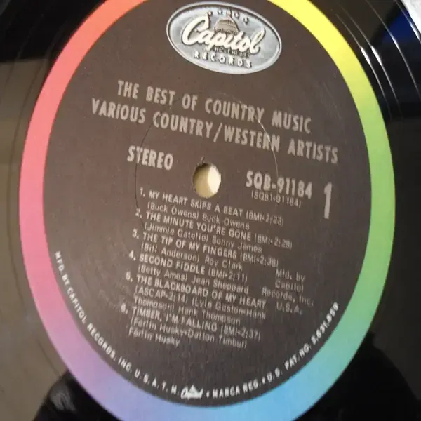 The Best Of Country Music - 24 Stars / 24 Hits 2xLP Vinyl Record For Sale