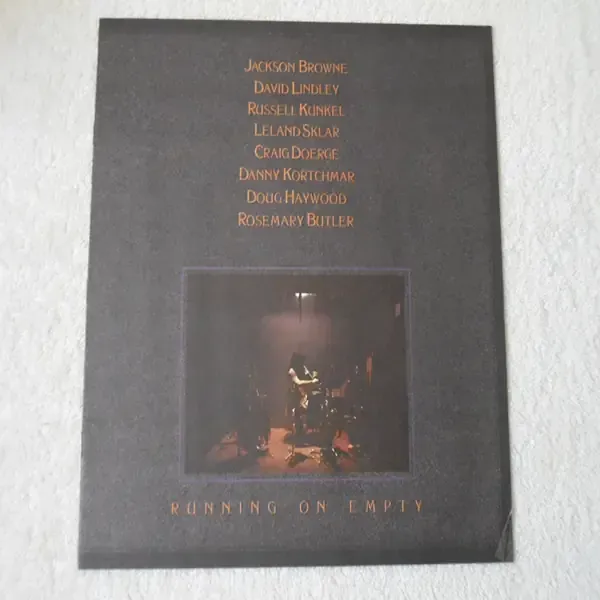 Jackson Browne - Running On Empty Vinyl LP Record For Sale