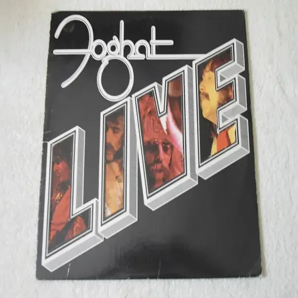 Foghat - LIVE LP Vinyl Record For Sale