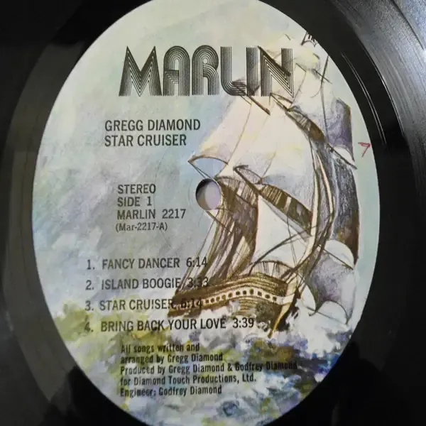 Gregg Diamond - Starcruiser LP Vinyl Record For Sale