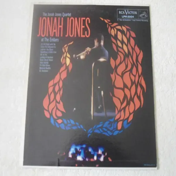 Jonah Jones - At The Embers LP Vinyl Record For Sale Jonah Jones - At The Embers LP Vinyl Record For Sale