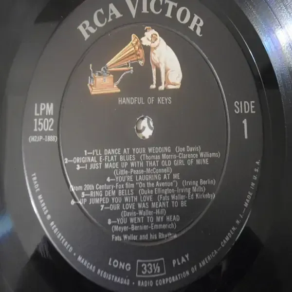 Fats Waller - Handful Of Keys LP Vinyl Record For Sale