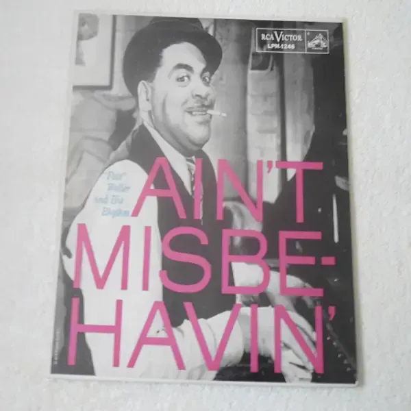 Fats Waller - Ain't Misbehavin' LP Vinyl Record For Sale Fats Waller - Ain't Misbehavin' LP Vinyl Record For Sale