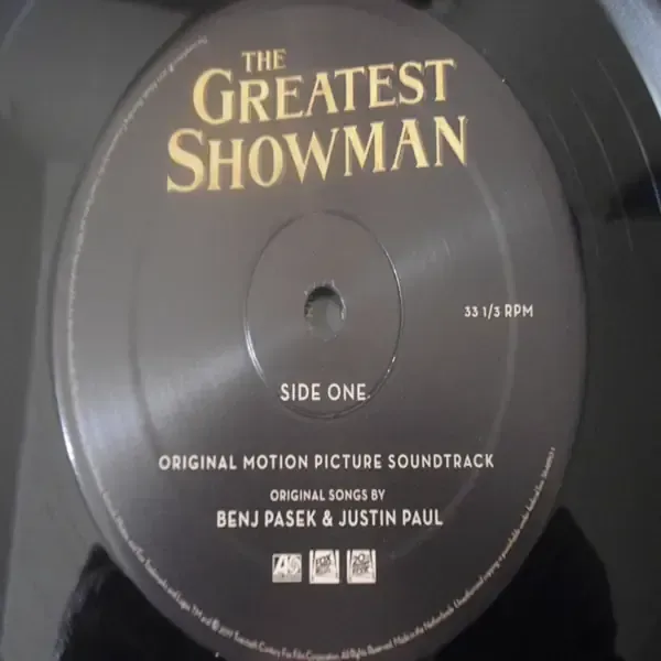 The Greatest Showman - Soundtrack LP Vinyl Record For Sale