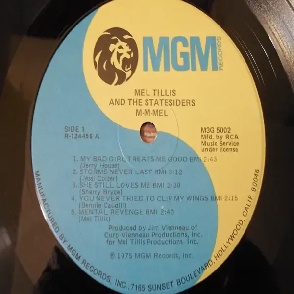 Mel Tillis - M-M-Mel LP Vinyl Record For Sale