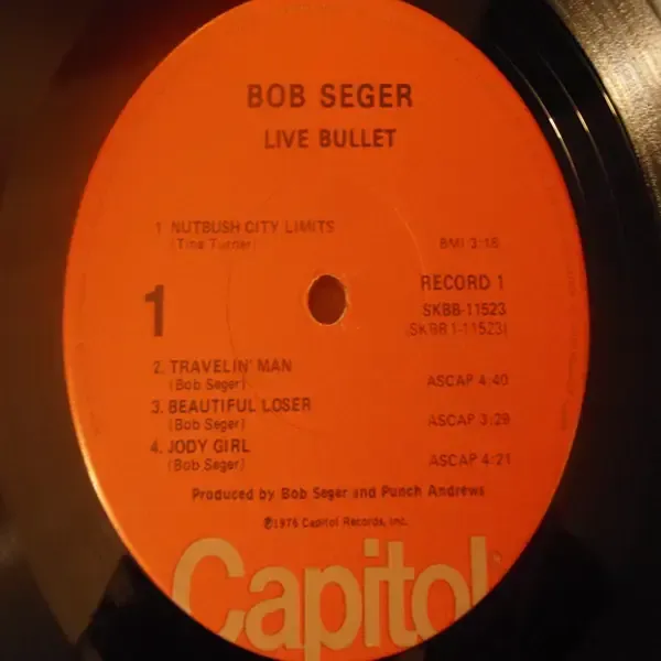 Bob Seger - Live Bullet Vinyl 2x LP Record Set For Sale