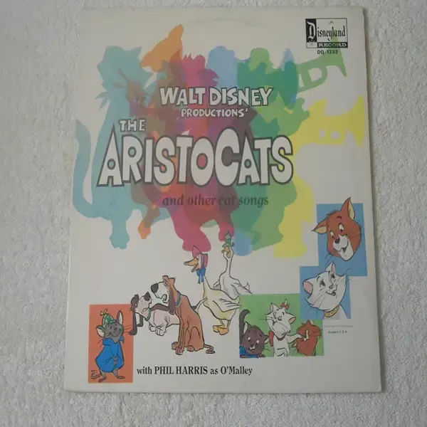 Walt Disney's - The Aristocats LP Vinyl Record For Sale