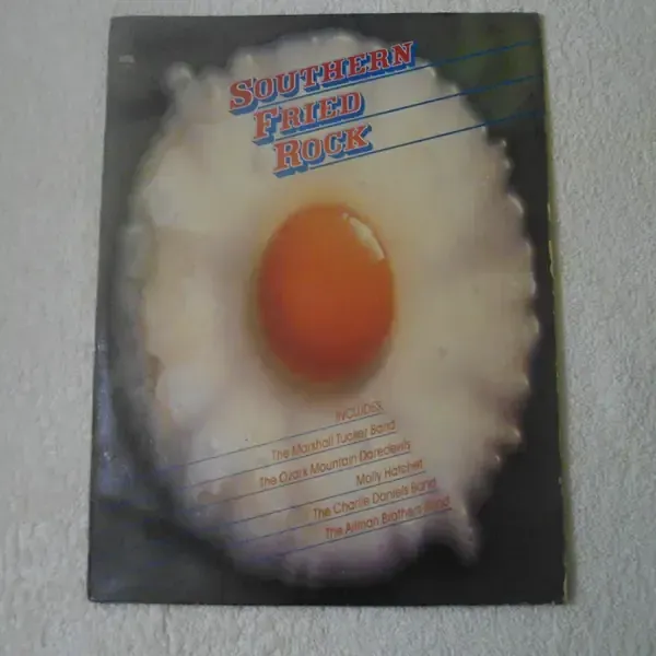 Southern Fried Rock - 70s Southern Rock Compilation LP Vinyl Record For Sale Southern Fried Rock - 70s Southern Rock Compilation LP Vinyl Record For Sale