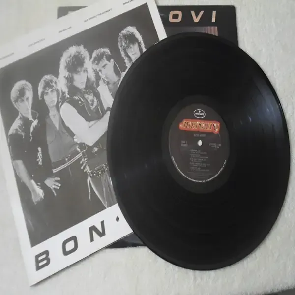 Bon Jovi - Self Titled Debut Vinyl LP Record For Sale