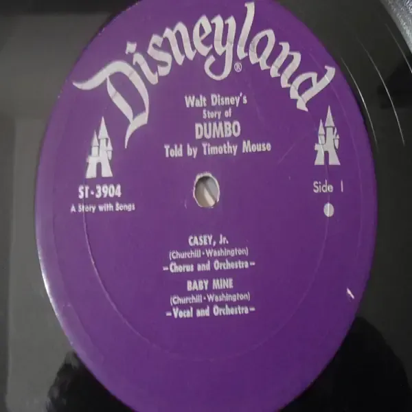 Walt Disney - Dumbo LP Vinyl Record For Sale