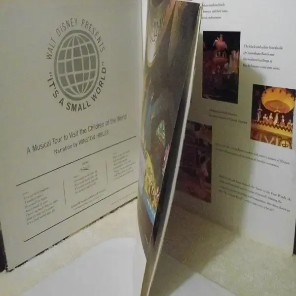 Its A Small World - Vintage Walt Disney Vinyl LP For Sale