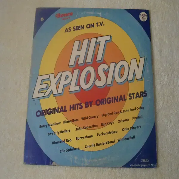 Hit Explosion - 70s Hits Compilation LP Vinyl Record For Sale