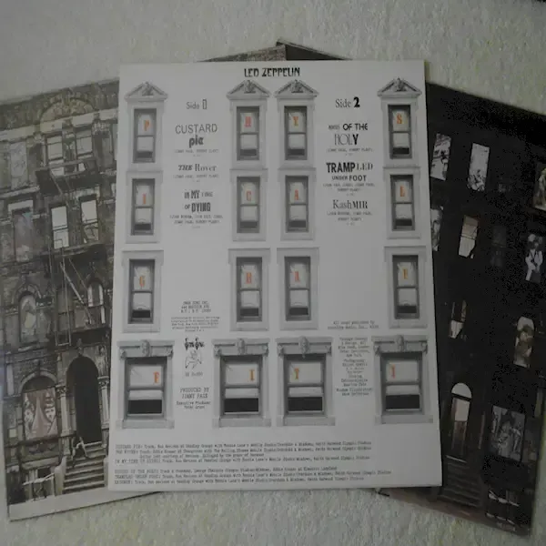 Led Zeppelin - Physical Graffiti 2xLP Vinyl Record For Sale