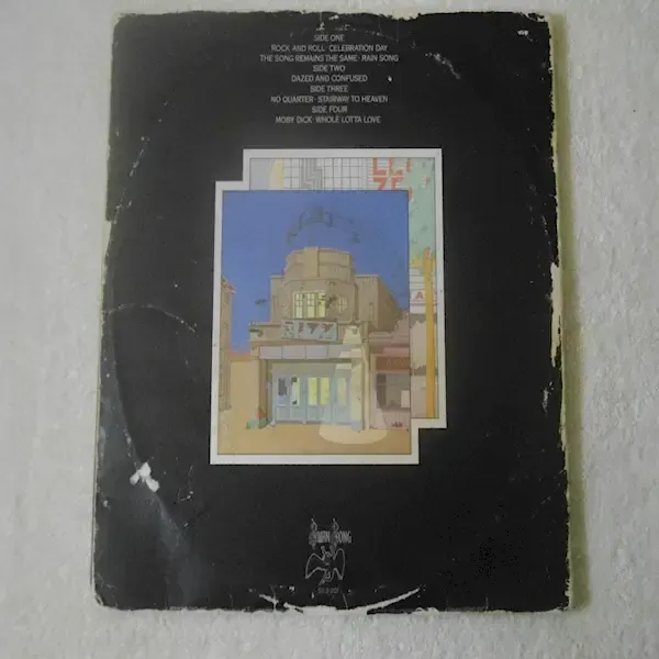 Led Zeppelin - The Song Remains The Same Soundtrack 2xLP Vinyl Record For Sale