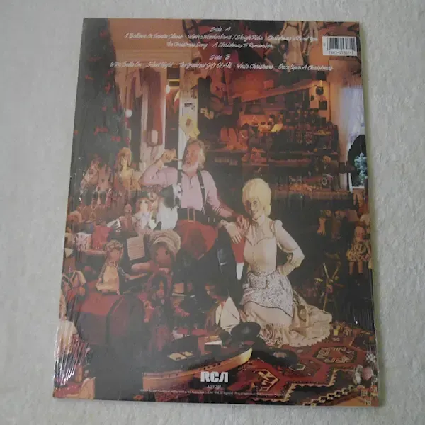 Kenny Rogers & Dolly Parton - Once Upon A Christmas Vinyl LP Record For Sale