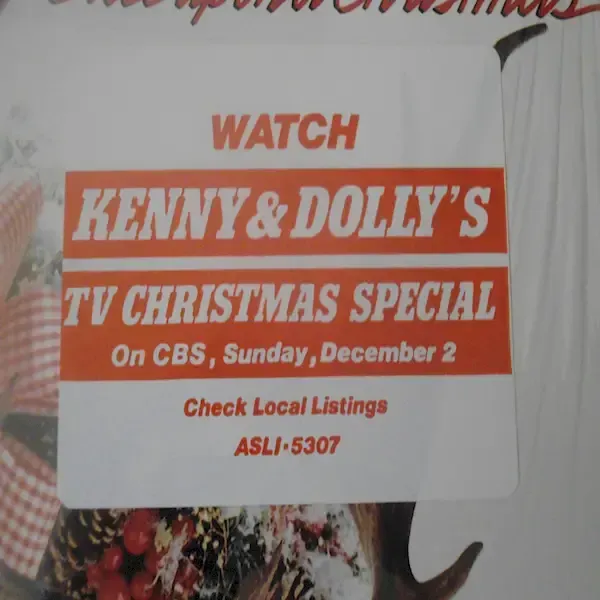 Kenny Rogers & Dolly Parton - Once Upon A Christmas Vinyl LP Record For Sale