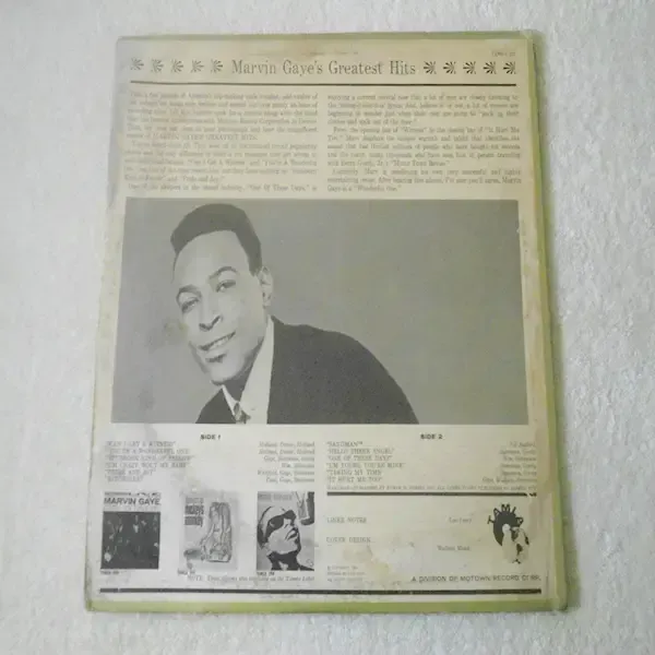 Marvin Gaye - Greatest Hits Vol 1 LP Vinyl Record For Sale
