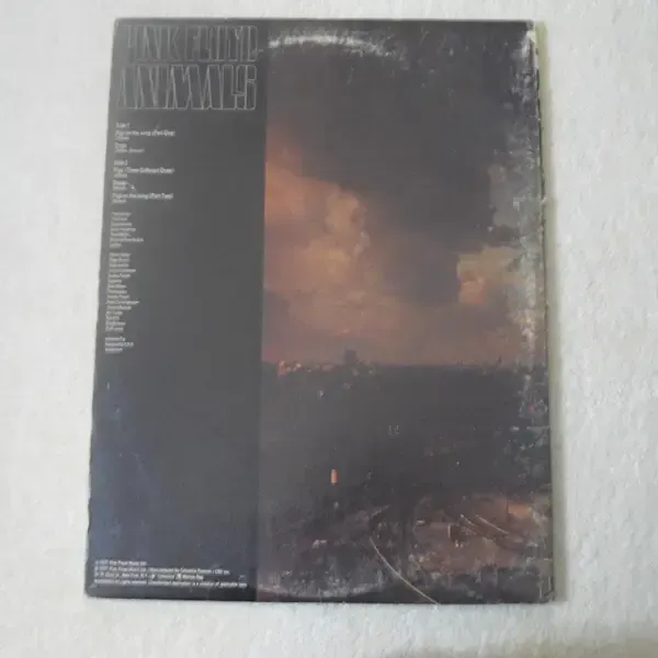 Pink Floyd - Animals Gatefold 1st Press Vinyl LP Record For Sale
