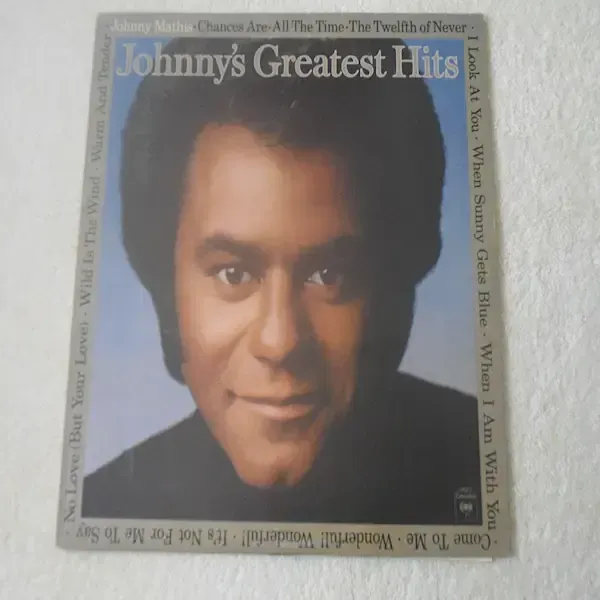 Johnny Mathis - Johnny's Greatest Hits LP Vinyl Record For Sale