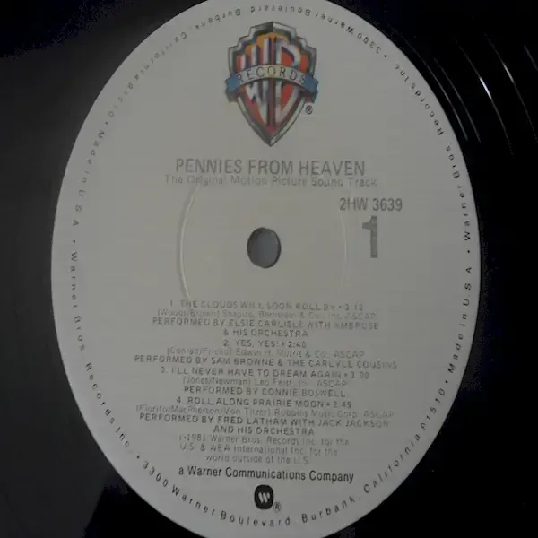 Pennies From Heaven - Original Sound Track 2xLP Vinyl Record For Sale