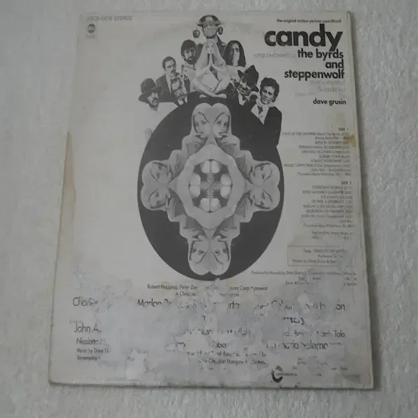 Candy - Motion Picture Soundtrack LP Vinyl Record For Sale