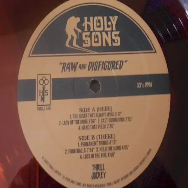 Holy Sons - Raw And Disfigured 2xLP Vinyl Record For Sale