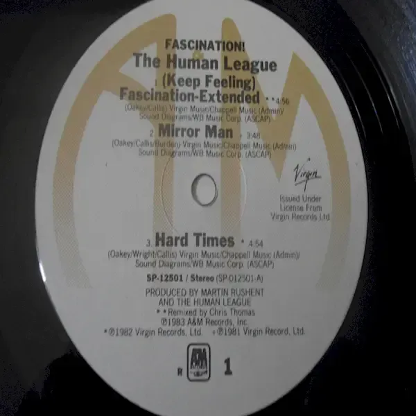 The Human League - Fascination! Mini LP Album Vinyl Record For Sale