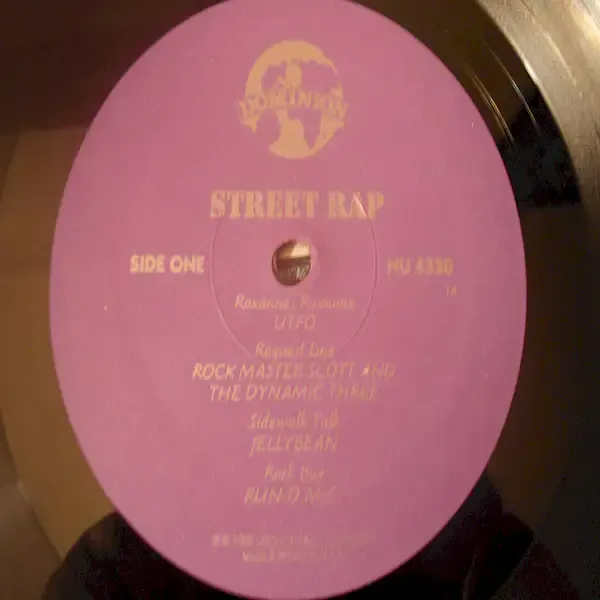 Street Rap - From The Masters Of Rap LP Vinyl Record For Sale