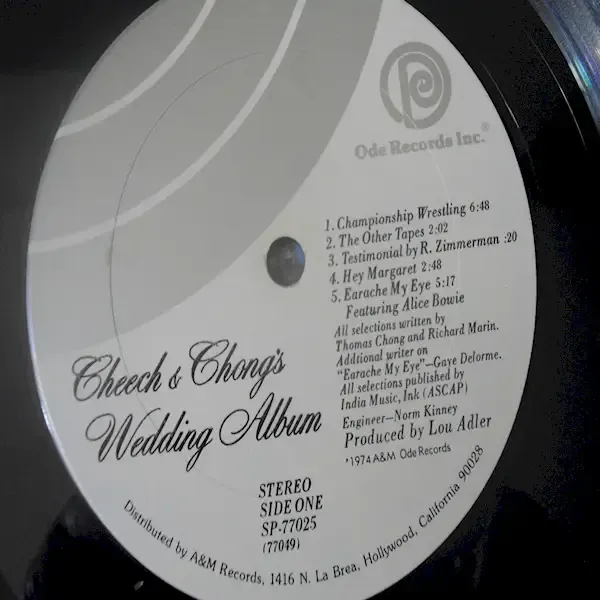 Cheech & Chong - Cheech & Chong's Wedding Album LP Vinyl Record For Sale