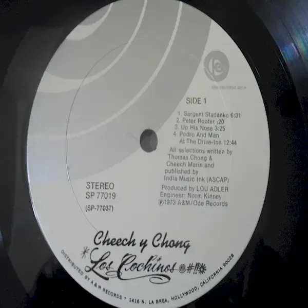 Cheech and Chong - Los Cochinos Vinyl LP Record For Sale