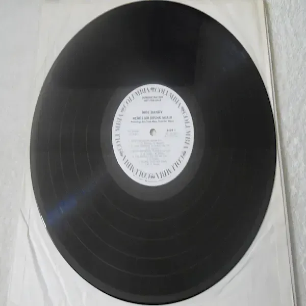 Moe Bandy - Here I Am Drunk Again Vinyl LP Record For Sale