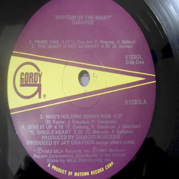 DeBarge - Rhythm Of The Night Vinyl LP Record For Sale
