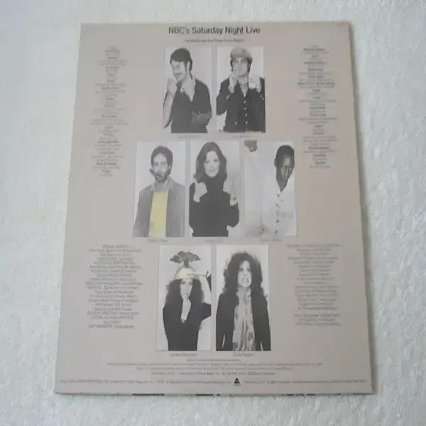 Saturday Night Live Original Cast Soundtrack Lp Vinyl Record For Sale
