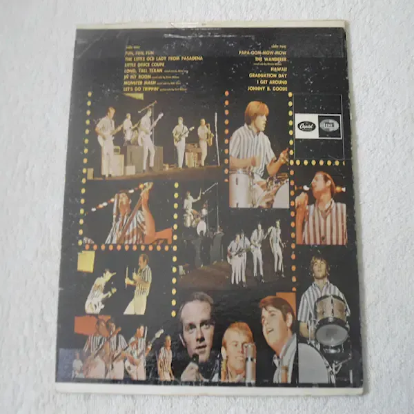 Beach Boys - Concert - LP Vinyl Record For Sale