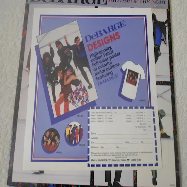 DeBarge - Rhythm Of The Night Vinyl LP Record For Sale
