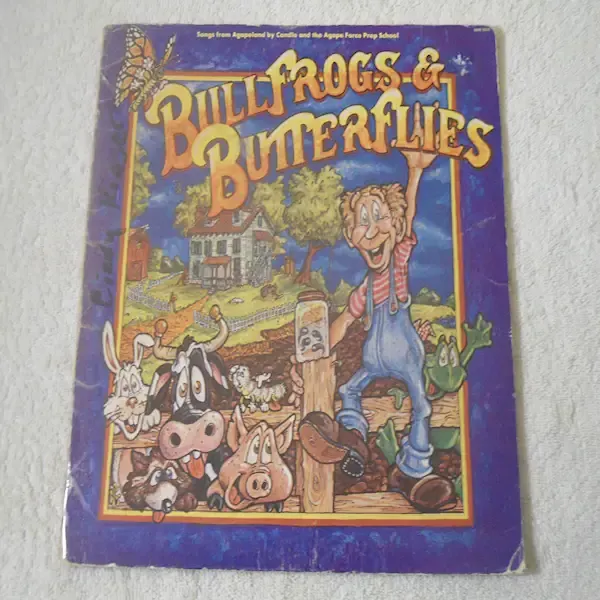Bullfrogs & Butterflies - Christian Children's Story LP Vinyl Record For Sale