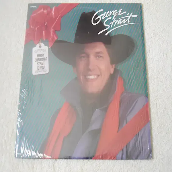 George Strait - Merry Christmas Strait To You LP Vinyl Record For Sale