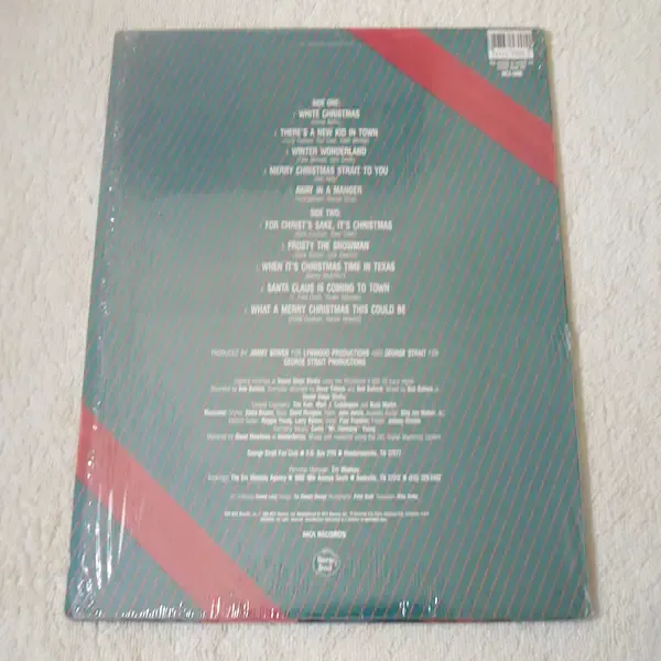 George Strait - Merry Christmas Strait To You LP Vinyl Record For Sale