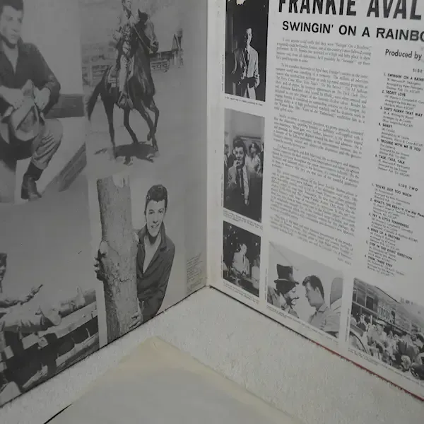 Frankie Avalon - Swingin On A Rainbow LP Vinyl Record For Sale