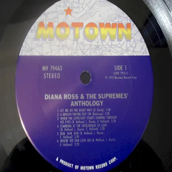 Diana Ross & The Supremes - Anthology 3xLP Vinyl Record For Sale