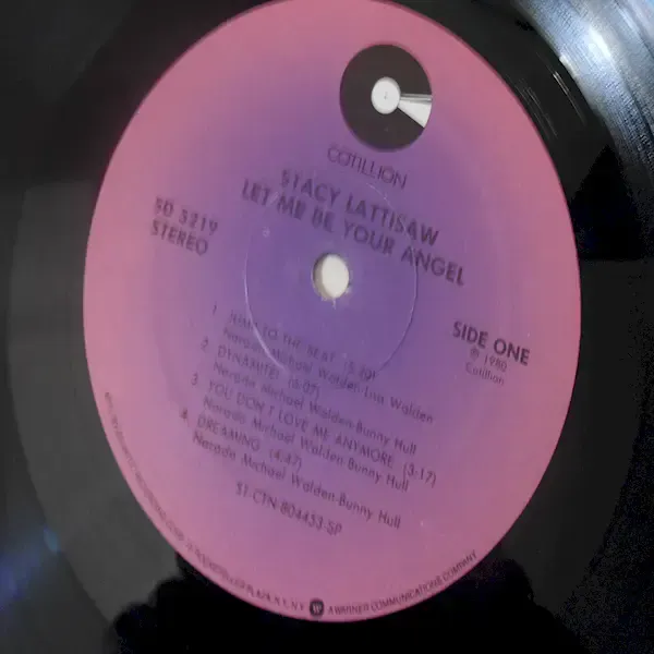 Stacy Lattisaw - Let Me Be Your Angel Vinyl LP For Sale