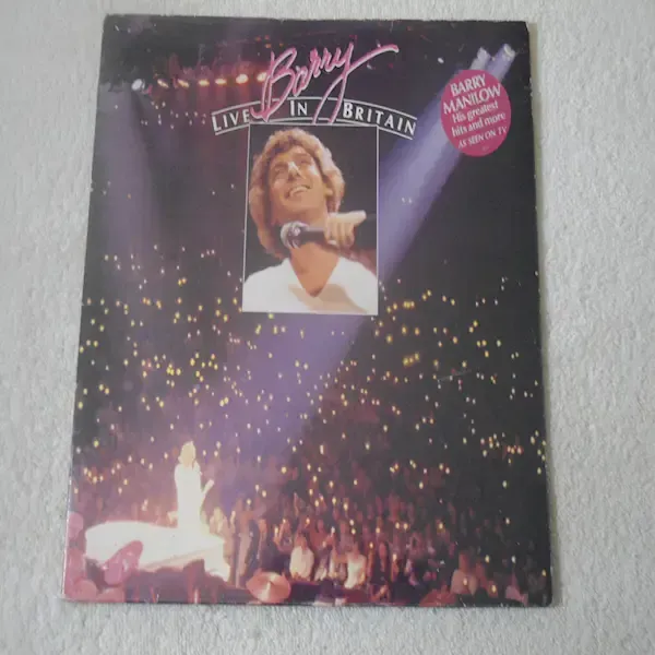 Barry Manilow - Live In Britain LP Vinyl Record For Sale