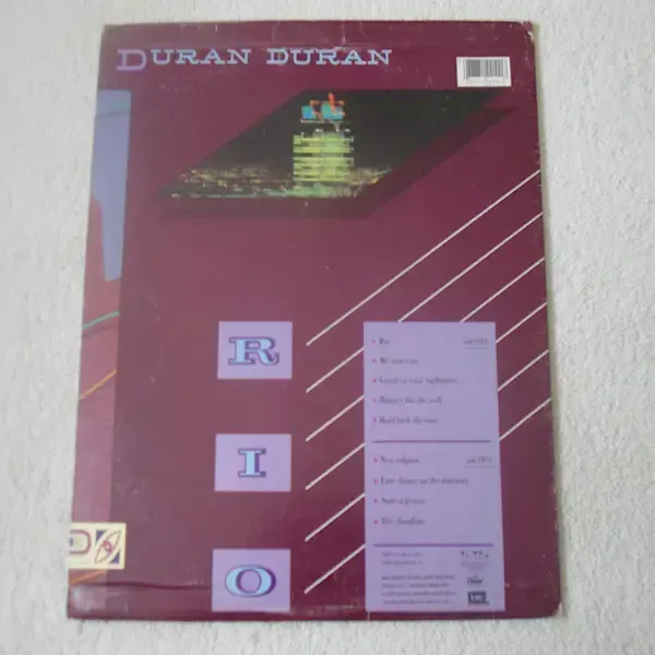 Duran Duran - Rio Vinyl LP Record For Sale