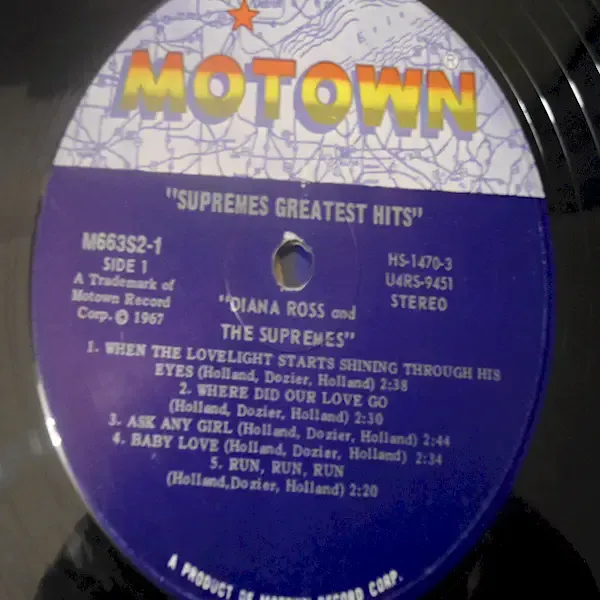 Diana Ross And The Supremes - Greatest Hits 2x Vinyl LP Record For Sale