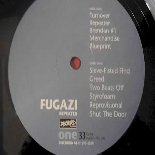 Fugazi - Repeater LP Vinyl Record For Sale
