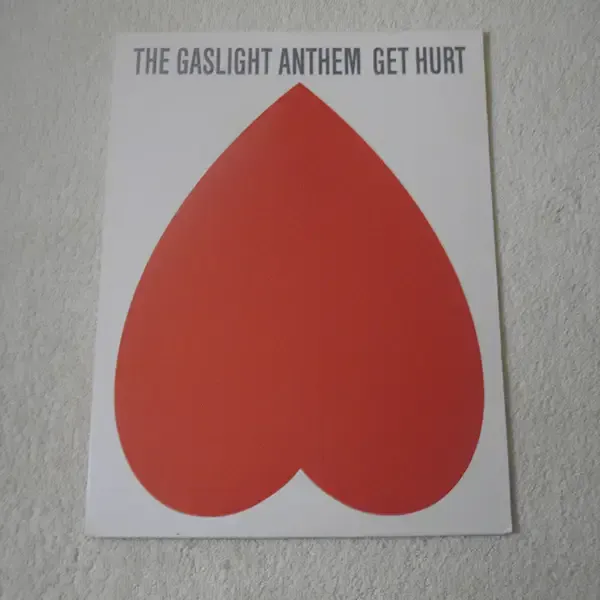 The Gaslight Anthem - Get Hurt Limited Clear Colored LP Vinyl Record For Sale