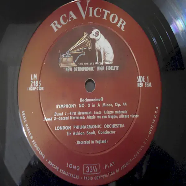 Rachmaninoff / Rimsky-Korsakov / Boult - Russian Easter Overture Vinyl Sale