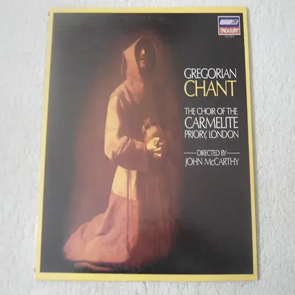 Choir Of Carmelite - Gregorian Chant Vinyl LP For Sale